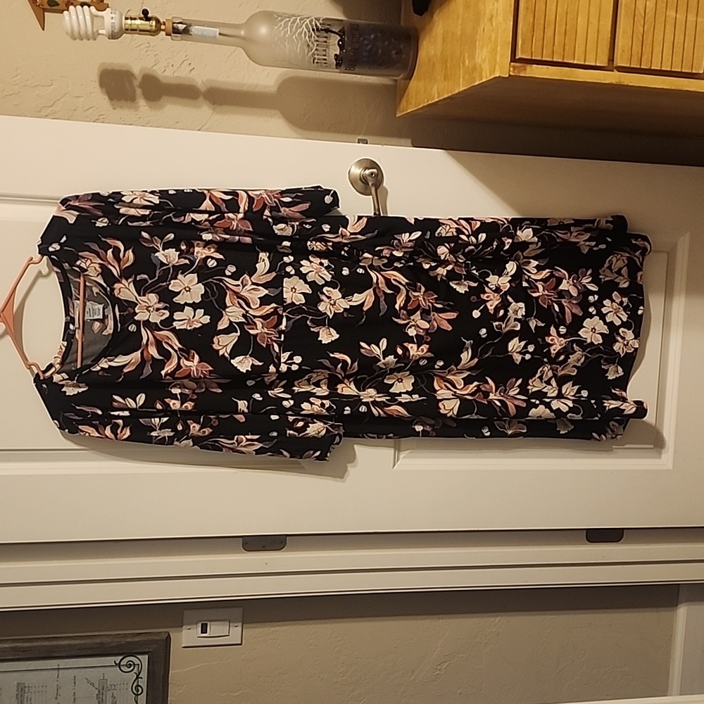 floral dress from catherines size 2x or 22/24w